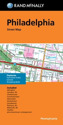 Rand McNally Folded Map: Philadelphia Street Map by Rand McNally