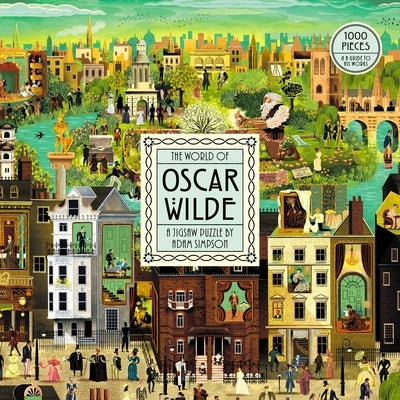 The World of Oscar Wilde 1000 Piece Puzzle: A Jigsaw by Adam Simpson by Simpson, Adam