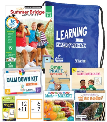 Summer Bridge Essentials and Calm Down Kit Backpack 1-2 by Rourke Educational Media