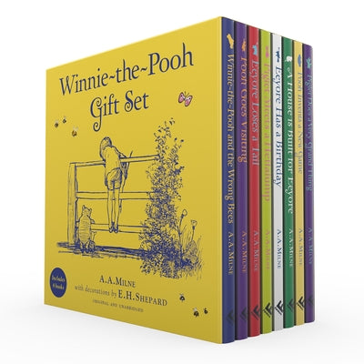 Classic Winnie-The-Pooh 8 Gift Book Set by Milne, A. a.