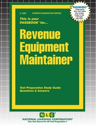 Revenue Equipment Maintainer by Passbooks