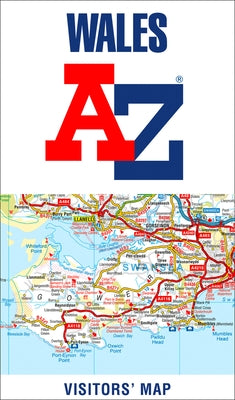 Wales A-Z Visitors' Map by Geographers' A-Z Map Co Ltd