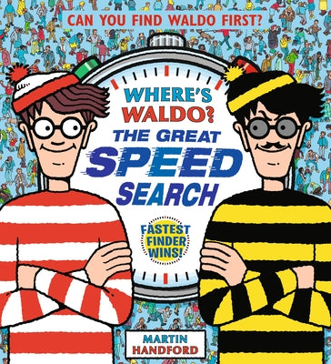 Where's Waldo?: The Great Speed Search: (A Hidden Object Activity Book That Lays Flat for Head-To-Head Competition with Friends & Family - A Perfect G by Handford, Martin