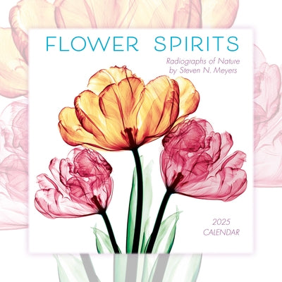 2025 Flower Spirits: Radiographs of Nature by Steven N. Meyers Mini Calendar by Steven N Meyers