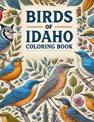 Birds of Idaho Coloring Book by Martin, Jon