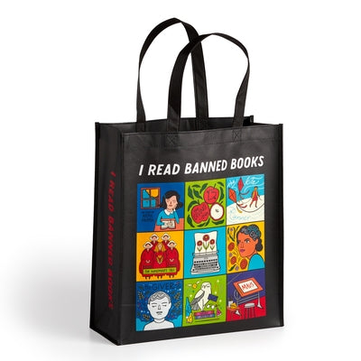 I Read Banned Books Reusable Shopping Bag by Mudpuppy
