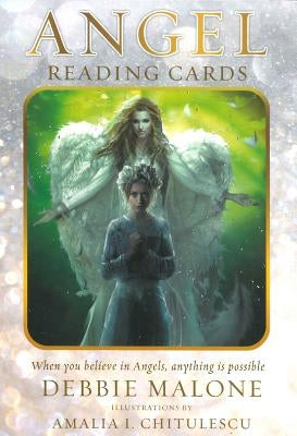 Angel Reading Cards Deck & Book Set by Malone, Debbie