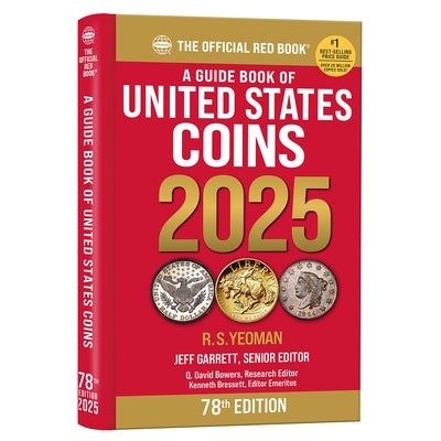 A Guide Book of United States Coins 2025 Redbook Hidden Spiral by Garrett, Jeff