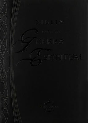 Biblia Para La Guerra Espiritual- Negra E Indice by Casa Creacion