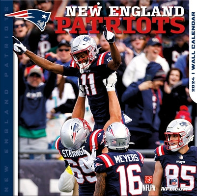 New England Patriots 2024 12x12 Team Wall Calendar by Turner Sports