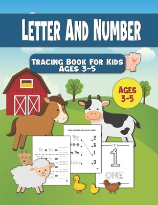 Letter And Number Tracing Book For Kids Ages 3-5: Number Tracing Book For Preschoolers - Writing Numbers Workbook Kindergarten - Pen Control Age 3-5 ( by Prints, A. E. Math