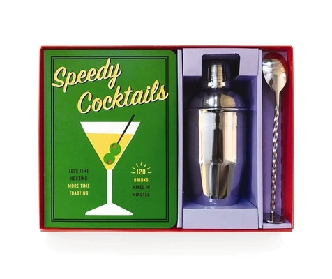 Speedy Cocktail Kit: 120 Drinks Mixed in Minutes (Including a Jigger, Muddler, and Mixer) by Cider Mill Press