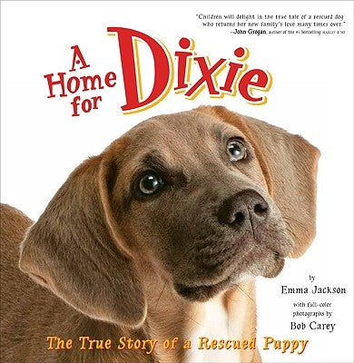 A Home for Dixie: The True Story of a Rescued Puppy by Jackson, Emma