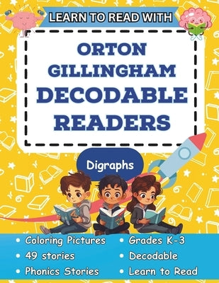 Learn to Read with Orton Gillingham Decodable Readers: Orton Gillingham Materials Phonics Readers for Kindergarten, First Grade, Second Grade, and Thi by Brains Books, Budding