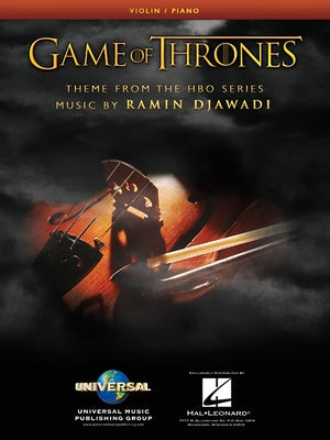 Game of Thrones: Theme Arranged for Violin & Piano by Djawadi, Ramin