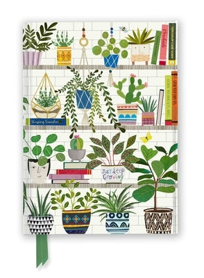 Georgia Breeze: Books & Plants (Foiled Journal) by Flame Tree Studio