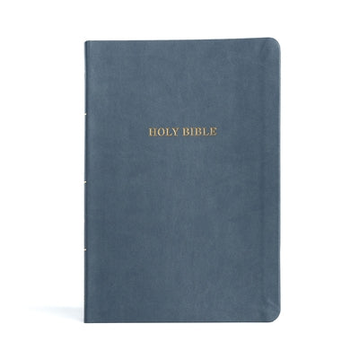 KJV Large Print Thinline Bible, Value Edition, Slate Leathertouch: Holy Bible by Holman Bible Publishers