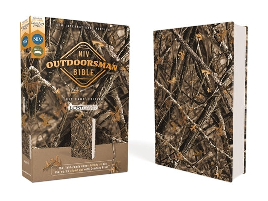 Niv, Outdoorsman Bible, Lost Camo Edition, Leathersoft, Red Letter Edition, Comfort Print: The Field-Ready Cover Blends in But the Words Stand Out wit by Cruise, Jason