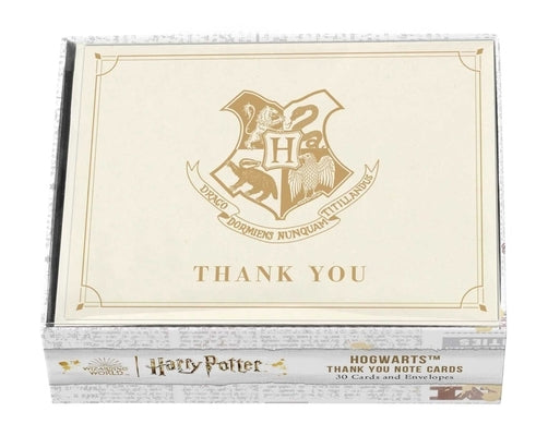 Harry Potter: Hogwarts Thank You Boxed Cards (Set of 30) by Insights