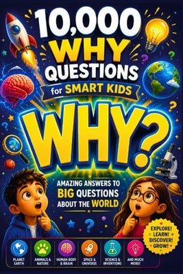 10000 Whys Questions for Kids: Amazing Answers to Big Questions About the World, Science, Space, Animals, and the Human Body by Why, 10000