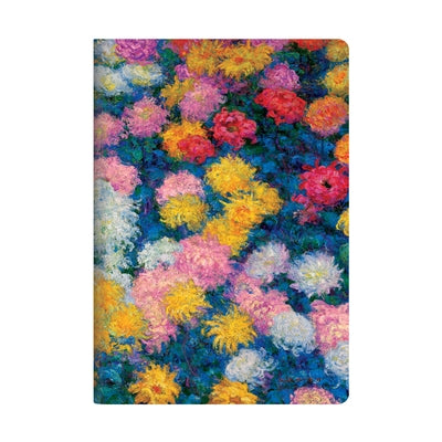 Paperblanks Monet's Chrysanthemums Monet's Chrysanthemums Cahiers A4 Lined No Closure 80 Pg 100 GSM by Paperblanks