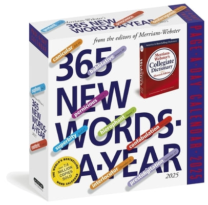 365 New Words-A-Year Page-A-Day Calendar 2025: From the Editors of Merriam-Webster by Merriam-Webster