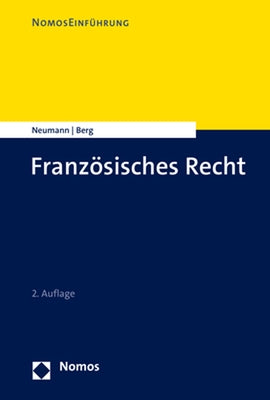 Franzosisches Recht by Neumann, Sybille