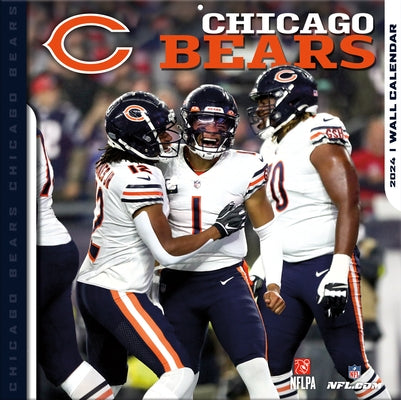 Chicago Bears 2024 12x12 Team Wall Calendar by Turner Sports