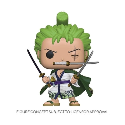 Pop One Piece Zoro Vinyl Figure by Funko