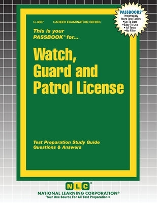 Watch, Guard and Patrol License by Passbooks