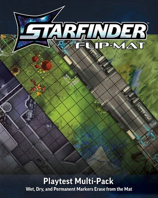 Starfinder Flip-Mat: Second Edition Playtest Multi-Pack by Mammoliti, Damien