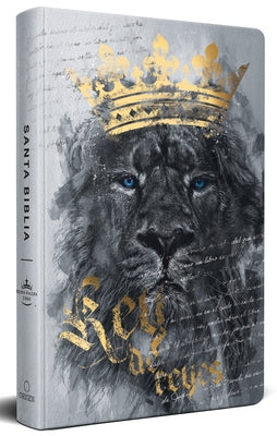 Biblia Rvr60 Letra Grande Tamaño Manual, Tapa Dura León Rey de Reyes / Spanish B Ible Rvr60 Handy Size Large Print Hardcover Lion King of Kings by Reina Valera Revisada 1960