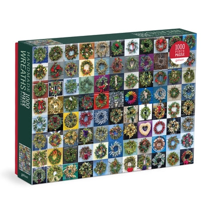 Handmade Wreaths 1000 Piece Puzzle by Galison