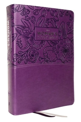 Kjv, the Woman's Study Bible, Purple Leathersoft, Red Letter, Full-Color Edition, Comfort Print (Thumb Indexed): Receiving God's Truth for Balance, Ho by Patterson, Dorothy Kelley