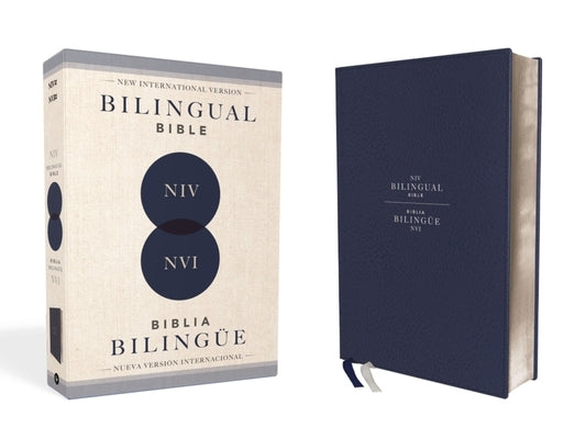 Niv/NVI Bilingual Bible, Revised Text 2022, Leathersoft, Navy / Niv/Nvi, Biblia Bilingüe, Revisión 2022, Leathersoft, Azul Añil by Nueva VersiÃ³n Internacional