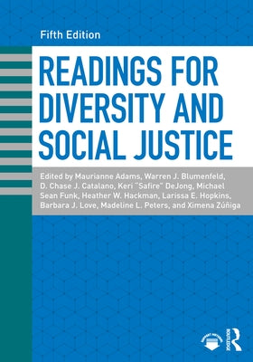 Readings for Diversity and Social Justice by Adams, Maurianne