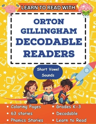 Learn to Read with Orton Gillingham Decodable Readers: Orton Gillingham Materials Phonics Readers for Kindergarten and First Grade by Brains Books, Budding