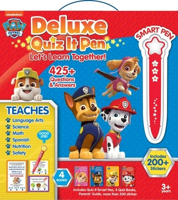 Nickelodeon Paw Patrol: Deluxe Quiz It Pen Let's Learn Together Sound Book Set: Let's Learn Together! [With Battery] by Skwish, Emily