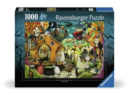 Happy Halloween Seasonal 1000 PC Puzzle by Ravensburger