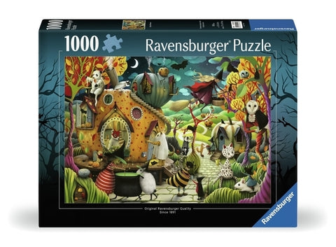 Happy Halloween Seasonal 1000 PC Puzzle by Ravensburger