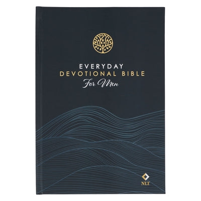 NLT Holy Bible Everyday Devotional Bible for Men New Living Translation by Christian Art Gifts