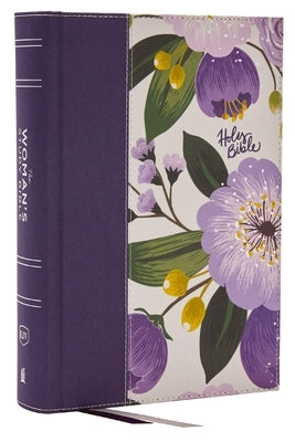 Kjv, the Woman's Study Bible, Purple Floral Cloth Over Board, Red Letter, Full-Color Edition, Comfort Print: Receiving God's Truth for Balance, Hope, by Patterson, Dorothy Kelley