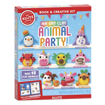 Air-Dry Clay Animal Party! by Klutz