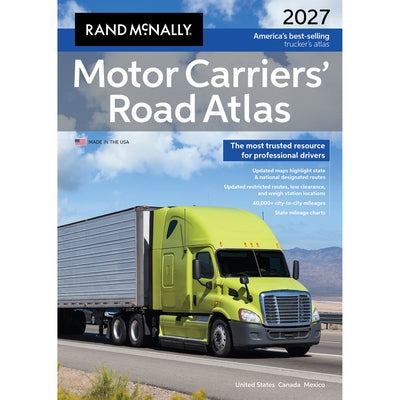 Rand McNally 2027 Motor Carriers Road Atlas by Rand McNally