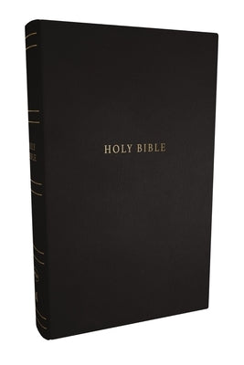 NKJV Personal Size Large Print Bible with 43,000 Cross References, Black Hardcover, Red Letter, Comfort Print by Thomas Nelson
