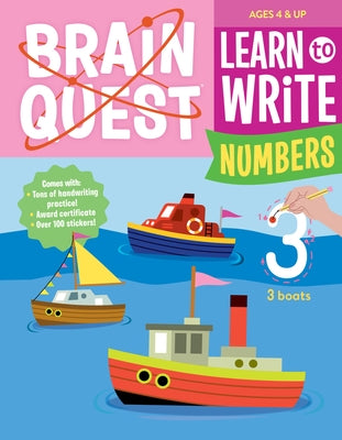Brain Quest Learn to Write: Numbers by Workman Publishing