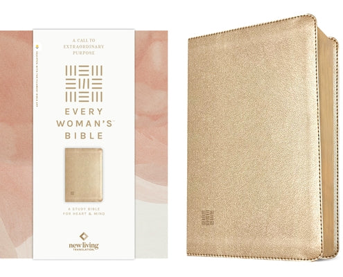 NLT Every Woman's Bible, Filament Enabled (Leatherlike, Soft Gold, Red Letter) by New Living Translation