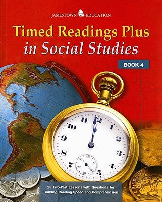 Timed Readings Plus in Social Studies Book 4 by McGraw-Hill/Glencoe