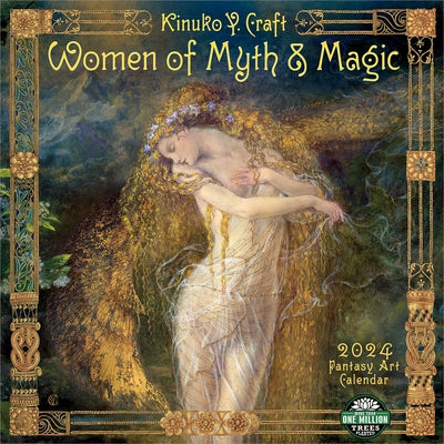 Women of Myth & Magic 2024 Wall Calendar: By Kinuko Y. Craft by Amber Lotus Publishing