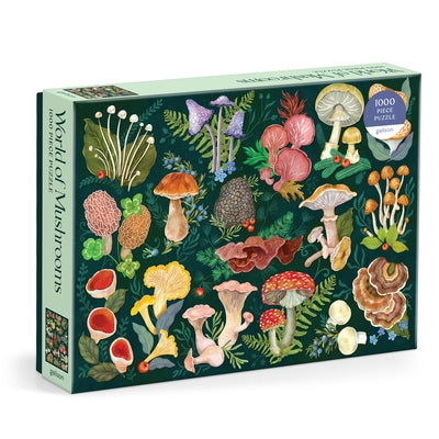 World of Mushrooms 1000 Piece Puzzle by Galison